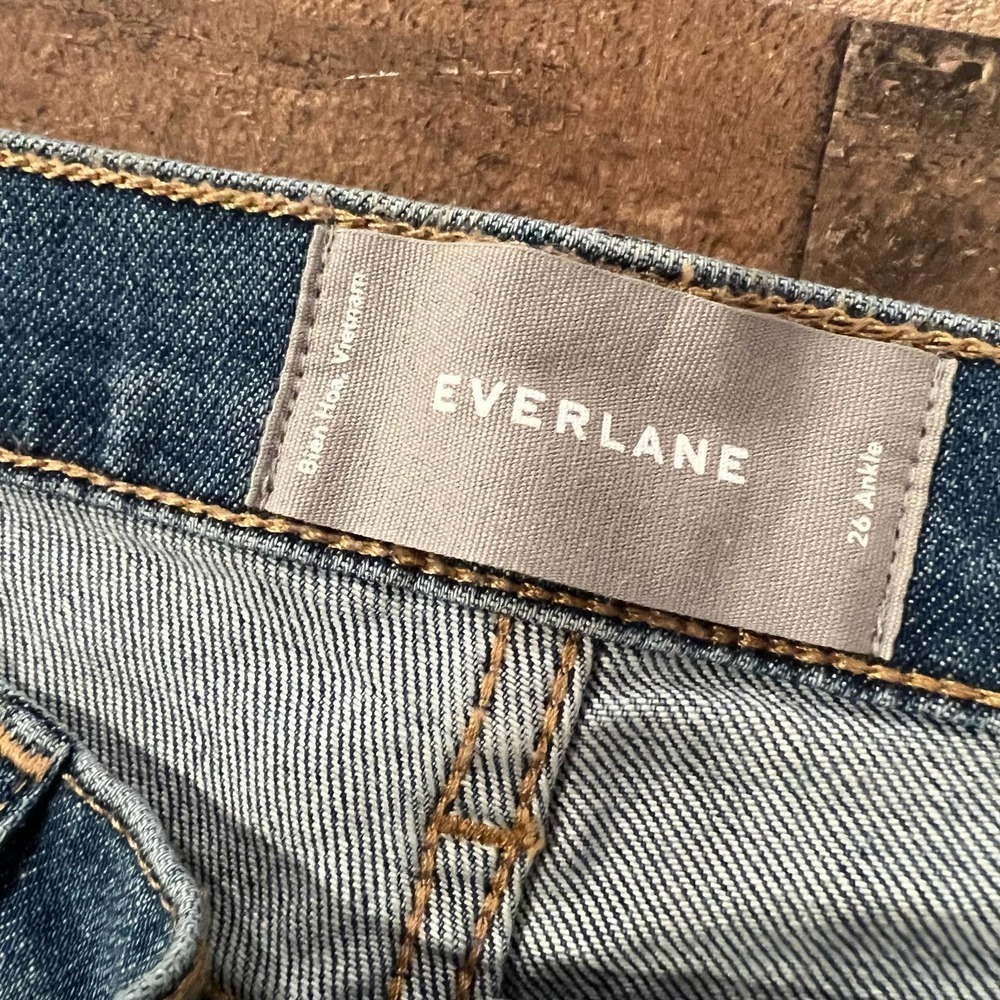 Everlane High Rise Skinny Ankle Jeans - Picture 6 of 7